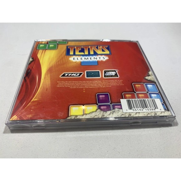Tetris Elements Windows/Mac CD-ROM Software, 2004 PC Game - Picture 2 of 4